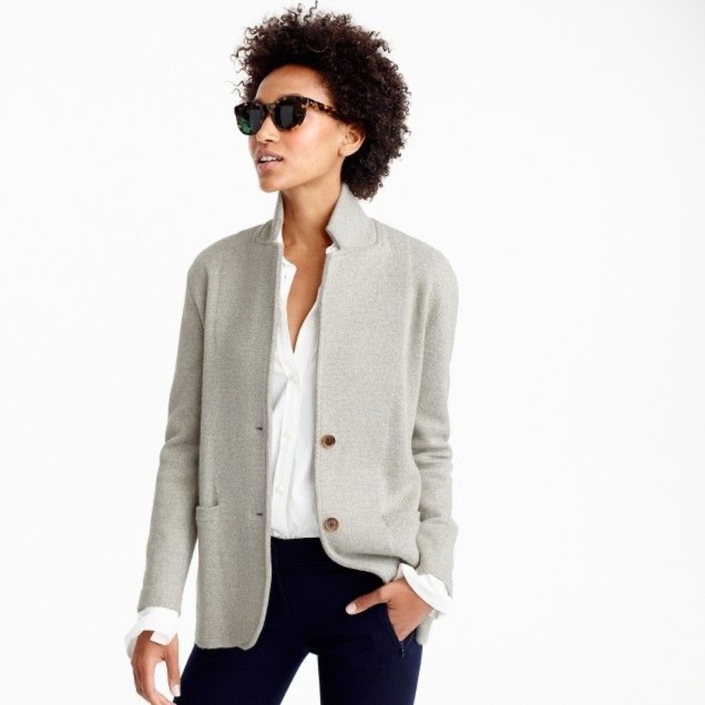 J. Crew Sweater Blazer — Medium